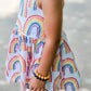 Rainbow  {100% cotton} Kate Dress B+FBackToSchool